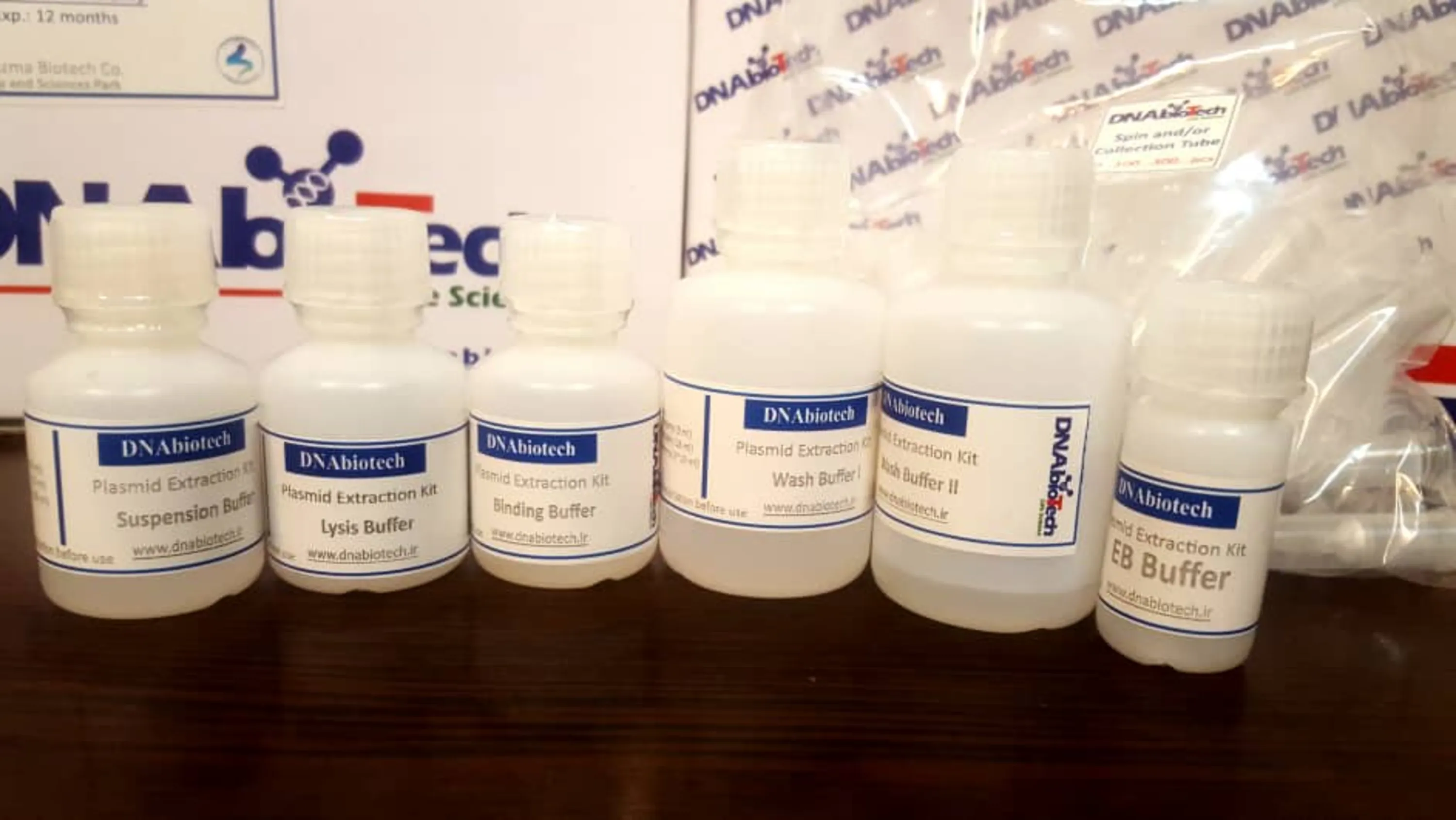 کیت استخراج پلاسمید  DNAbiotech DB9815 kalazist کالا زیست